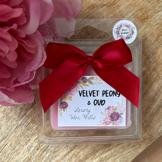 Velvet Peony & Oud Wax Melt Cube