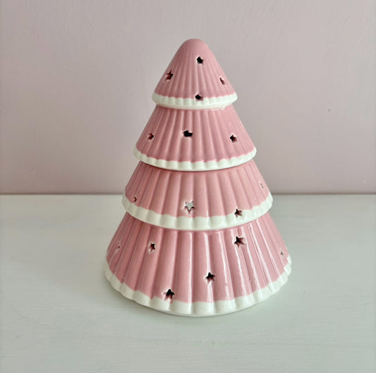 Pink Christmas Tree Burner