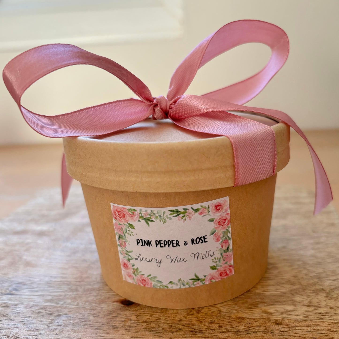 Pink Pepper & Rose Wax Melt Pot