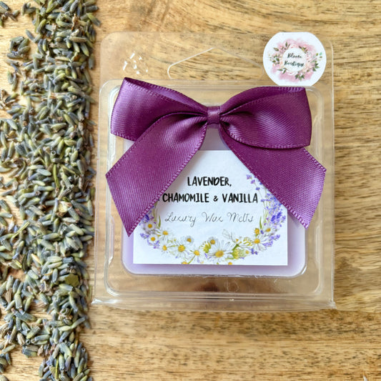 Lavender, Chamomile & Vanilla Wax Melt Cube