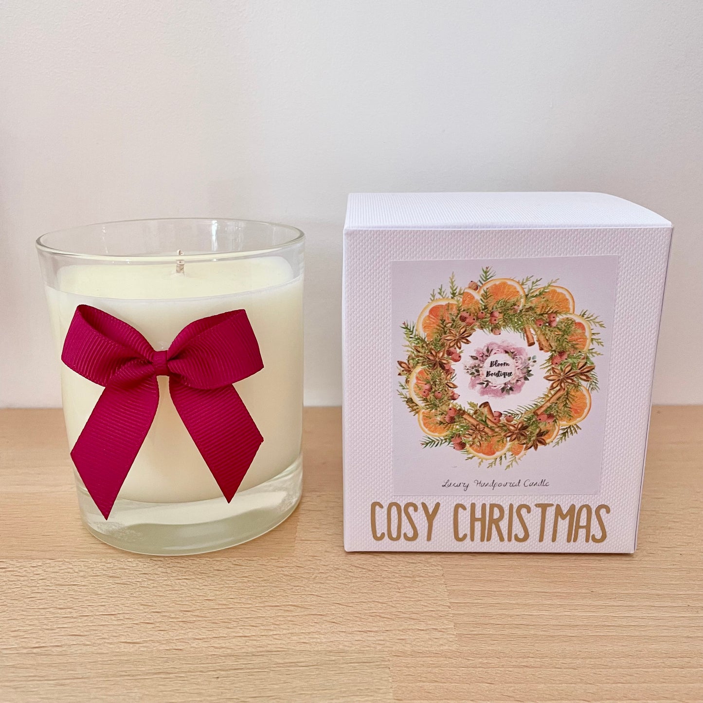 Cosy Christmas Candle