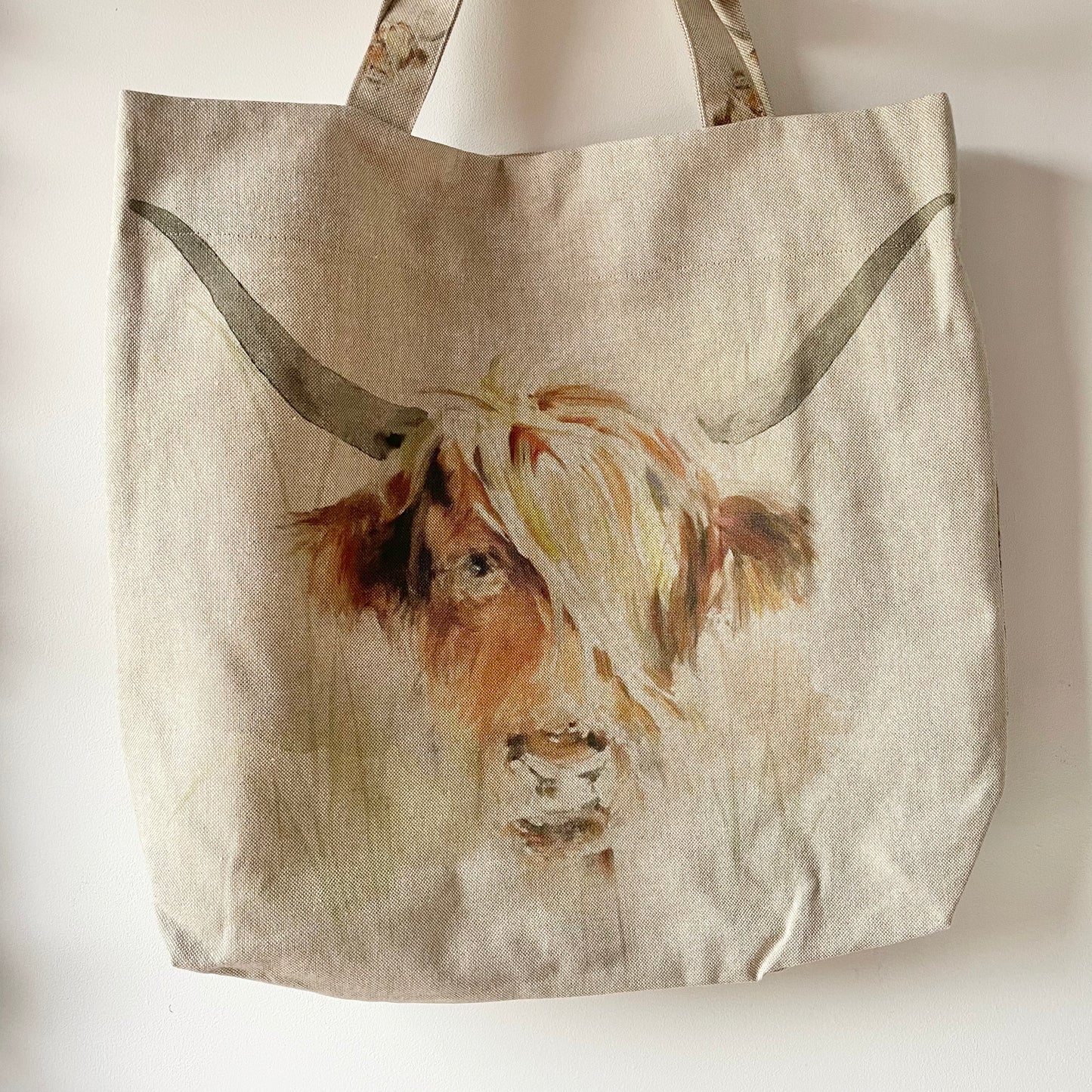 Highland Cow Tote